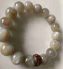 Load image into Gallery viewer, 12mm Moonstone Gemstone Bracelet