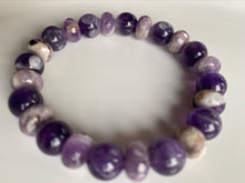 Load image into Gallery viewer, 10mm Amethyst Gemstone Bracelet