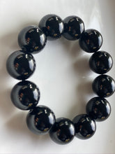 Load image into Gallery viewer, 20mm Onyx Gemstone Bracelet