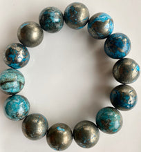 Load image into Gallery viewer, 14mm Pyrite Bracelet