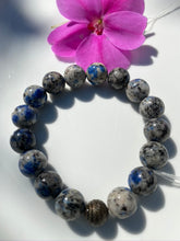 Load image into Gallery viewer, 12mm Royal Azurite Gemstone Bracelet