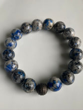 Load image into Gallery viewer, 12mm Royal Azurite Gemstone Bracelet