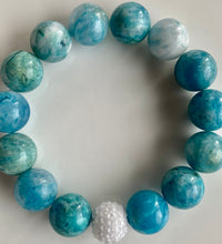 Load image into Gallery viewer, 14mm Hemimorphite Bracelet