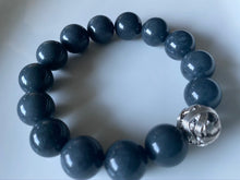 Load image into Gallery viewer, 14mm Jade Gemstone Bracelet
