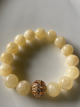 Load image into Gallery viewer, 12mm Calcite Gemstone Bracelet