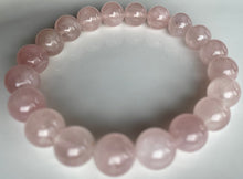 Load image into Gallery viewer, 10mm Rose Quartz Bracelet
