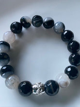 Load image into Gallery viewer, 12mm Sardonyx Gemstone Bracelet
