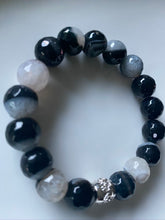 Load image into Gallery viewer, 12mm Sardonyx Gemstone Bracelet