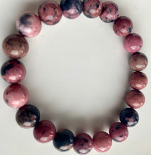 Load image into Gallery viewer, 10mm Rhodonite Bracelet