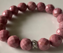 Load image into Gallery viewer, Rhodonite Gemstone Bracelet