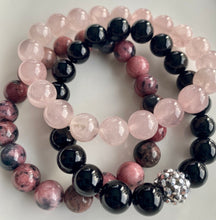 Load image into Gallery viewer, 10mm Rhodonite Bracelet