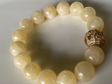 Load image into Gallery viewer, 12mm Calcite Gemstone Bracelet