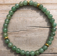 Load image into Gallery viewer, Mini Aventurine Gemstone Bracelet