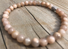 Load image into Gallery viewer, Mini Sunstone Gemstone Bracelet