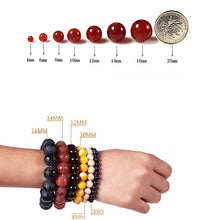 Load image into Gallery viewer, 20mm Onyx Gemstone Bracelet