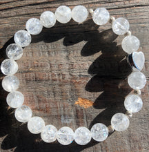 Load image into Gallery viewer, Crackled Quartz Gemstone Bracelets