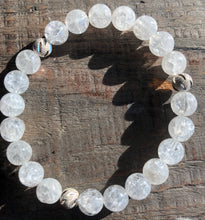 Load image into Gallery viewer, Crackled Quartz Gemstone Bracelets