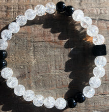Load image into Gallery viewer, Crackled Quartz Gemstone Bracelets