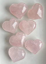 Load image into Gallery viewer, Rose Quartz Hearts