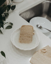 Load image into Gallery viewer, 3 Pack Natural Loofah Sponge