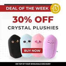 Load image into Gallery viewer, Crystal Plushie 💗 Plushies shaped like crystals 💜 powered by crystals