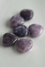 Load image into Gallery viewer, Lepidolite Mini Hearts