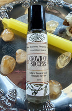 Load image into Gallery viewer, Crown of Success Crystal Infused Ritual Oil