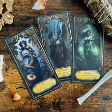 Load image into Gallery viewer, Obsidian Veil Oracle Deck