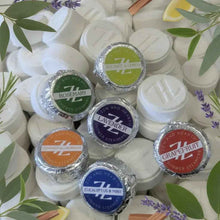 Load image into Gallery viewer, Zen &amp; Hearth Personalized Shower Steamers | Custom Aromatherapy Shower Bombs for Relaxation – Choose Lavender, Eucalyptus, Grapefruit &amp; More