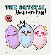 Load image into Gallery viewer, Crystal Plushie 💗 Plushies shaped like crystals 💜 powered by crystals