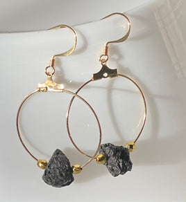 Lava Chunk Earrings