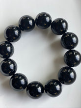 Load image into Gallery viewer, 20mm Onyx Gemstone Bracelet
