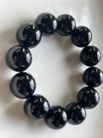 
              20mm Onyx Gemstone Bracelet
            