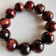 Load image into Gallery viewer, 18mm Red Tiger&#39;s Eye Bracelet