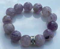 
              16mm Amethyst Gemstone Bracelet
            
