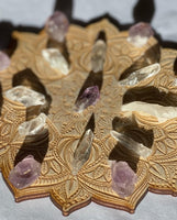 
              6" Mandala Crystal Grid
            