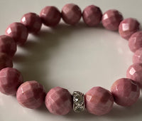 
              Rhodonite Gemstone Bracelet
            