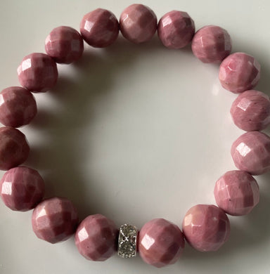 Rhodonite Gemstone Bracelet