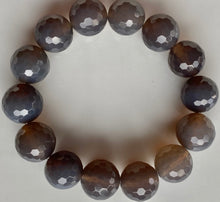 Load image into Gallery viewer, 14mm Blue Chalcedony Bracelet