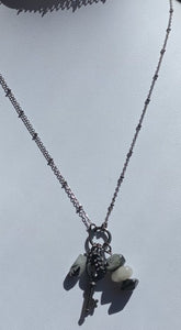 Tourmalinated Quartz Charm Necklace