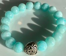 Load image into Gallery viewer, 10mm Amazonite Bracelet
