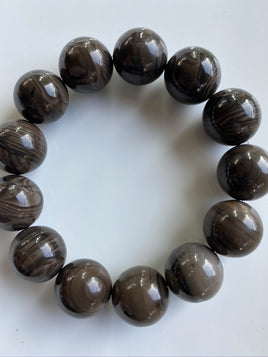 16mm Agate Gemstone Bracelet
