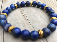 
              Lapis Lazuli Gemstone Bracelet
            