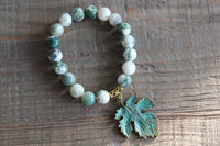 
              Tree Agate Gemstone Bracelet
            