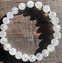 Load image into Gallery viewer, Crackled Quartz Gemstone Bracelets