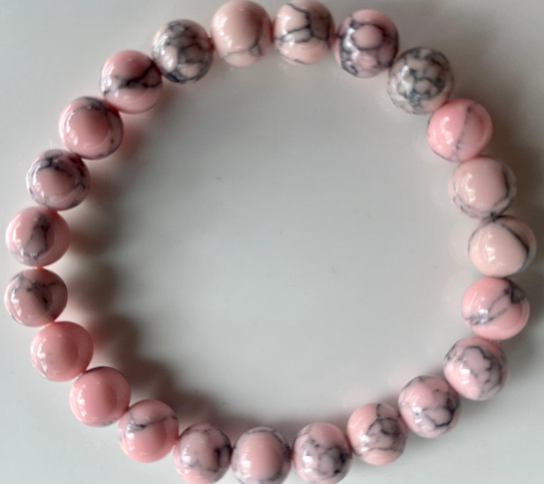 Pink Dyed Howlite