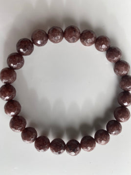 Faceted Brown Jade Overstock